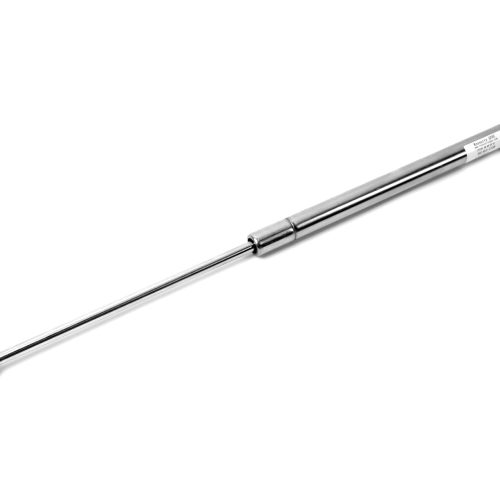 Gas spring ref. 081483 by Ressorts Spec – stainless steel with black plastic end caps for Jeanneau and Beneteau boats.