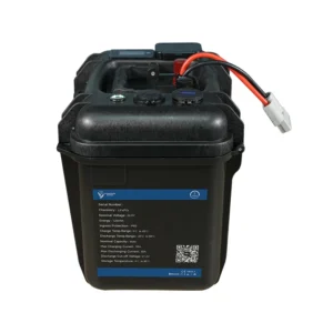 Batterie lithium portable étanche LiFePO4 25,6V 50Ah – BMS Bluetooth – ULP-24-50