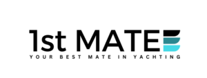 Logo of the 1st MATE brand, service partner of Nauticspares and Noval in Mallorca