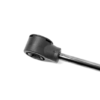 EFBS004P ball socket in the open position showing the clip cage for quick fitting on a 10 mm ball stud, M6 thread