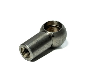 EFBS006S 316L stainless steel ball socket end fitting with M8 female thread, for 10 mm ball stud